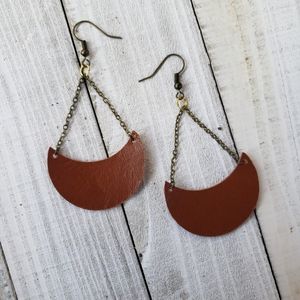 Genuine Leather Earrings